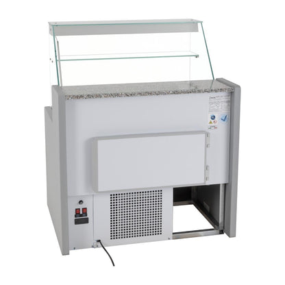 FP924-100 Zoin Tibet Serve Over Counter Grijs 1000mm
