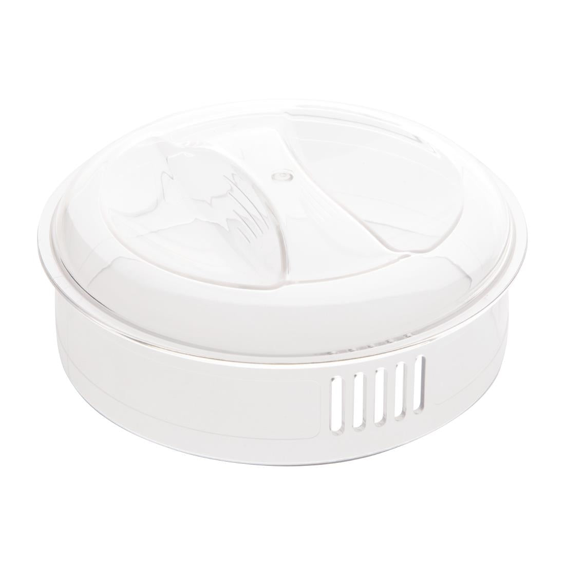 FB893 Olympia Kristallon deksel voor stapelbare polycarbonaat kan 1,5Ltr (6 stuks)