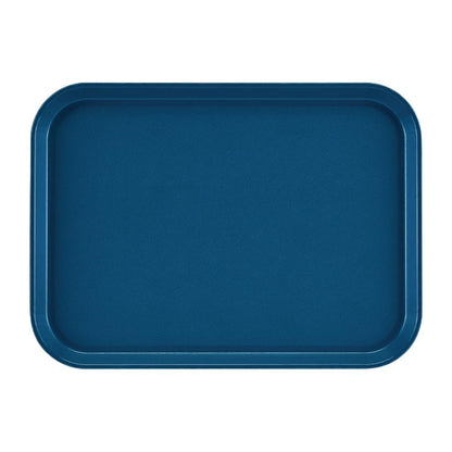 DS517 Cambro epictread glasvezel rechthoekig antislip dienblad blauw 350mm