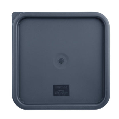 CF045 Hygiplas vierkant deksel blauw groot