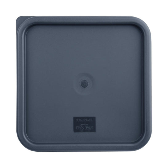 CF045 Hygiplas vierkant deksel blauw groot