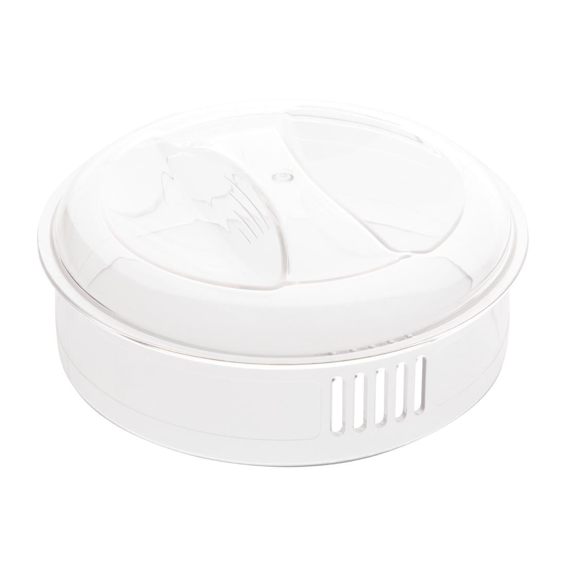 FB891 Olympia Kristallon deksel voor stapelbare polycarbonaat kan 1Ltr (6 stuks)