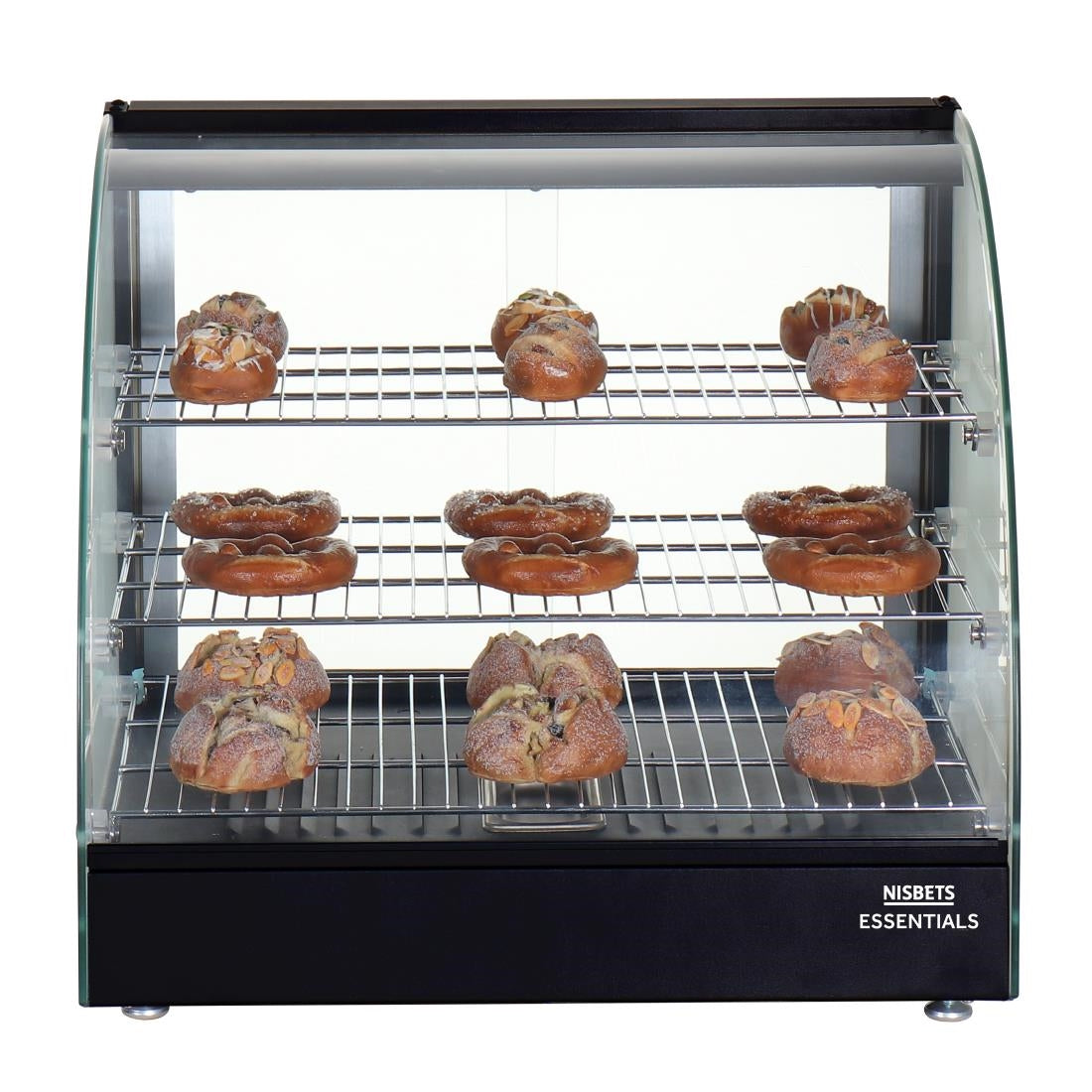 HW929 Nisbets Essentials Verwarmde Voedsel Display Merchandiser 82Ltr