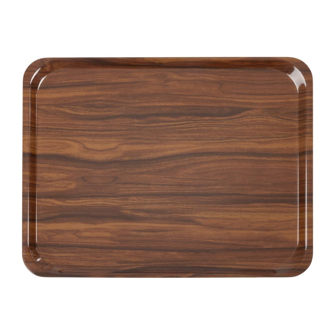 CL702 Cambro Capri Dienblad Walnoot 36X46cm (24 stuks)