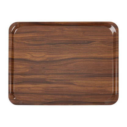 CL702 Cambro Capri Dienblad Walnoot 36X46cm (24 stuks)