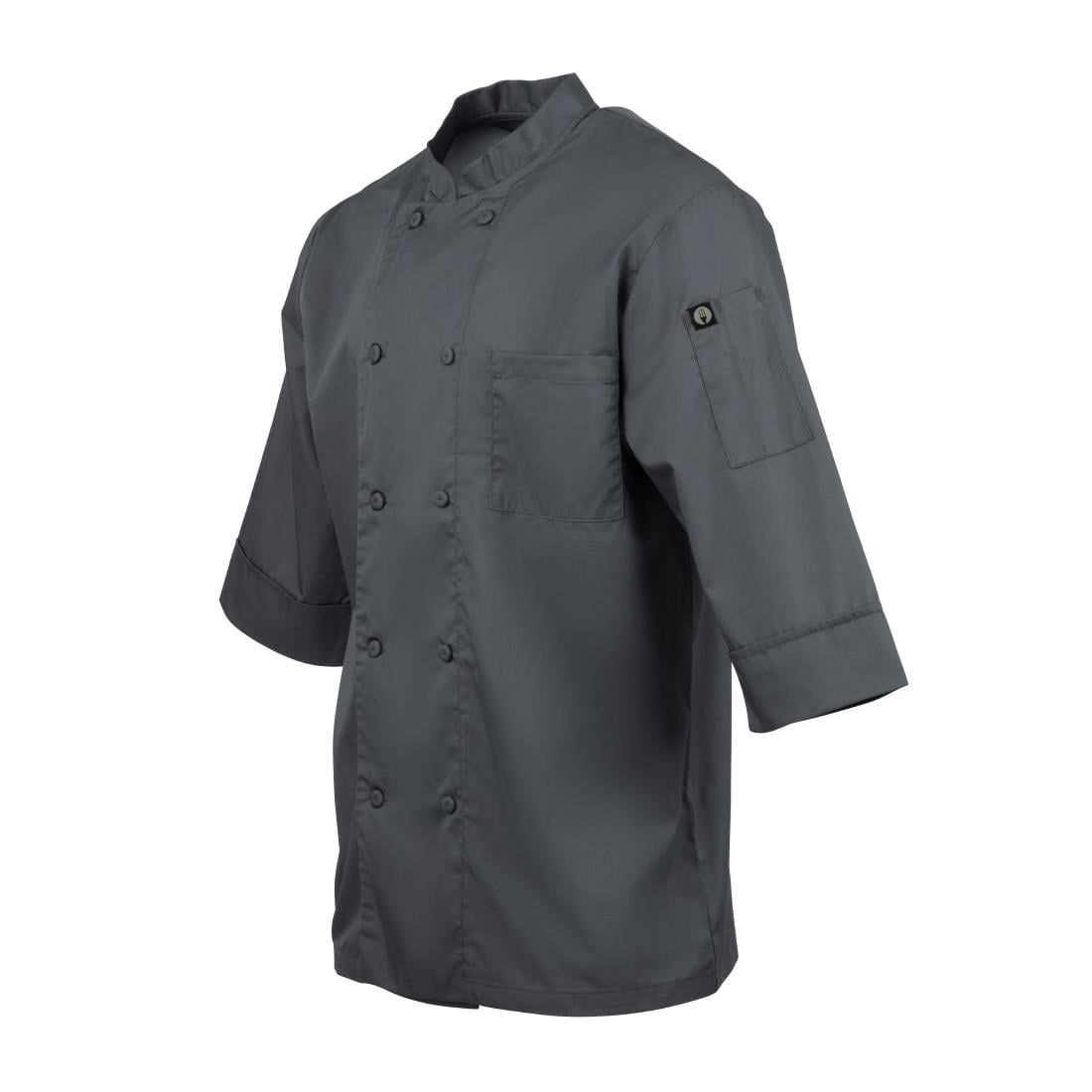A934-L Chef Works unisex koksbuis grijs L