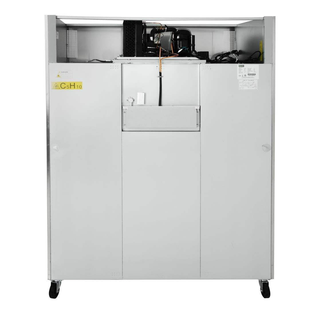 U635 Polar U-serie staande dubbele deur vriezer 1300ltr