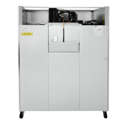 U635 Polar U-serie staande dubbele deur vriezer 1300ltr