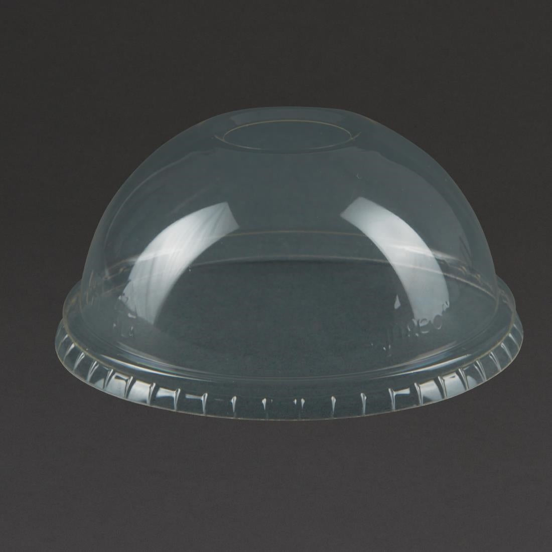 GH016 Vegware bolle deksels voor composteerbare frisdrankbekers 34cl en 45,5cl (1000 stuks)