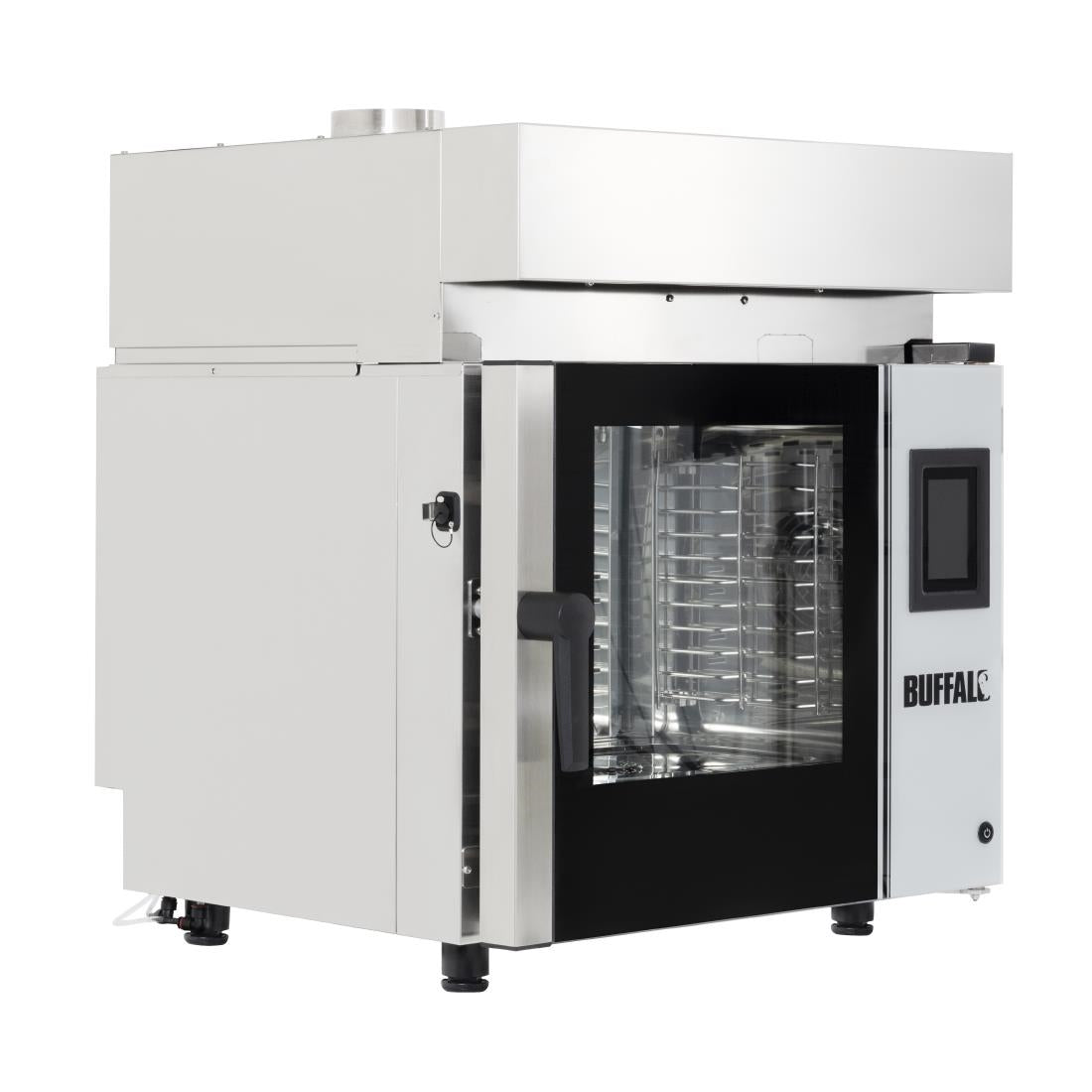AP124 Afzuigkap Voor Buffalo Smart Touchscreen Compact Combi Oven 6 x GN 1/1 Ck110