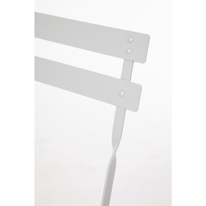 GH551 Bolero opklapbare terrasstoelen grijs (2 stuks)