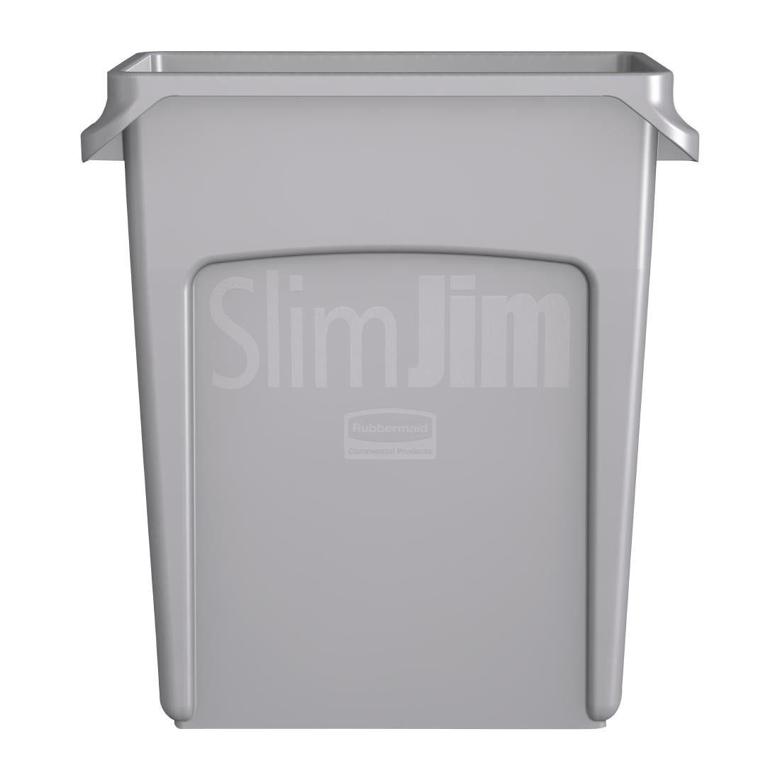 F603 Rubbermaid Slim Jim container met luchtsleuven 60Ltr