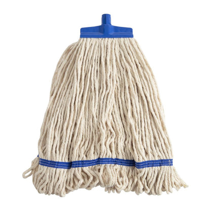 L885 SYR stay-flat Kentucky mop katoen blauw