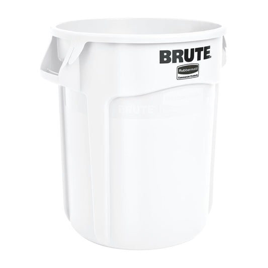 L652 Rubbermaid Brute ronde container wit 75,7Ltr