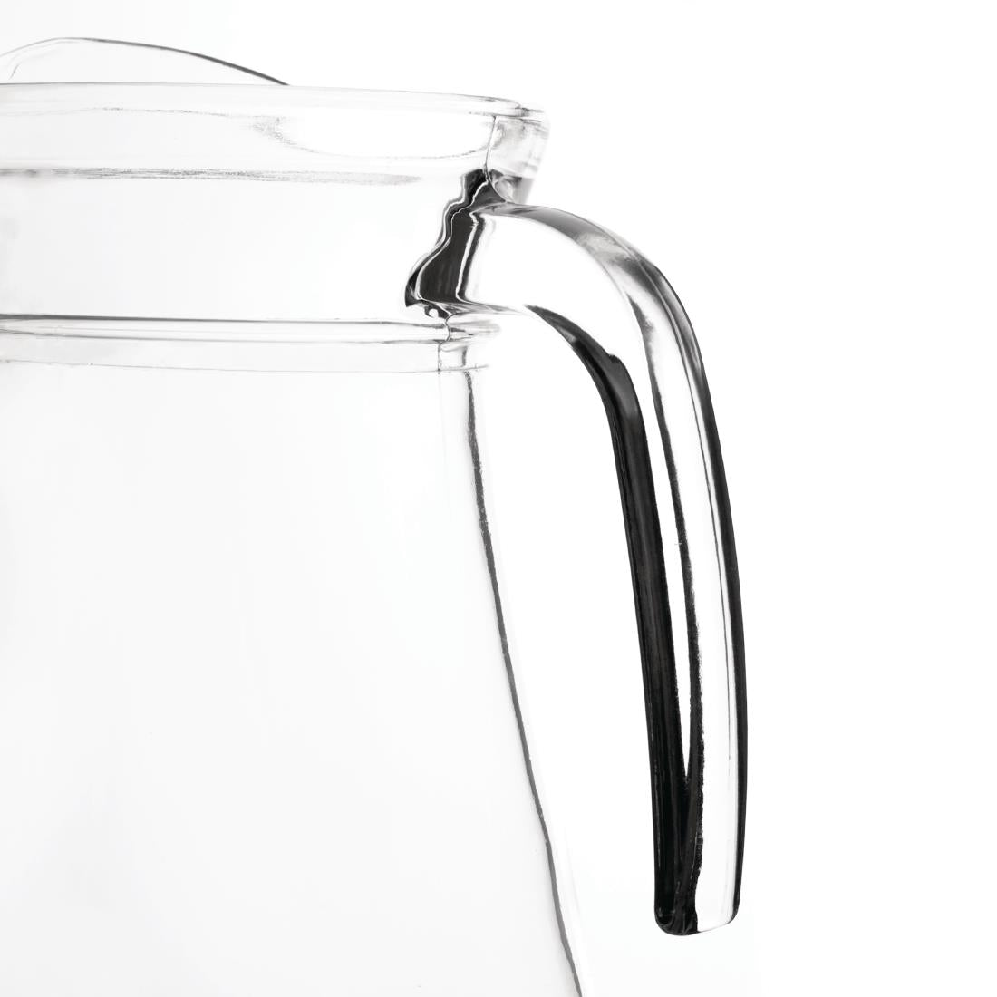 GF923 Olympia glazen kannen 1Ltr (6 stuks)