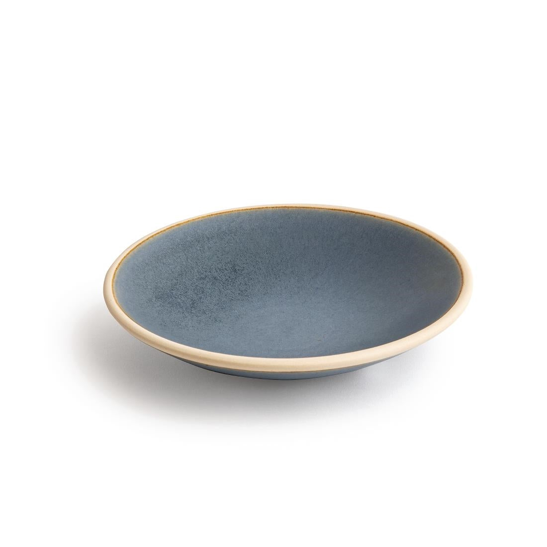 FA305 Olympia canvas ondiepe schaal blauw graniet 200 mm (6 stuks)
