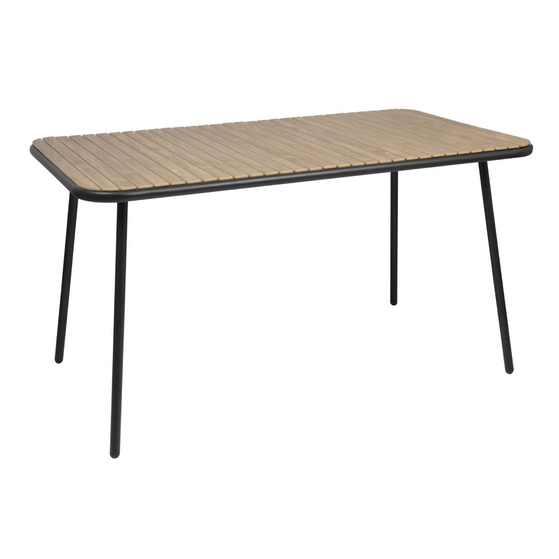 FU536 Bolero Santorini Rechthoekige Tafel Houteffect 1400 Mm