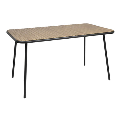 FU536 Bolero Santorini Rechthoekige Tafel Houteffect 1400 Mm