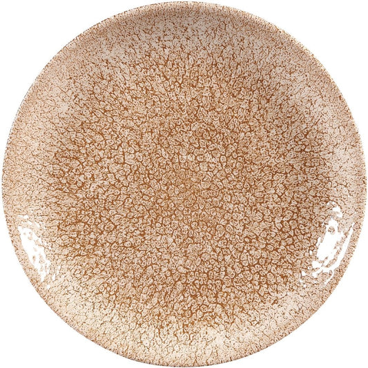 DR703 Churchill Raku Garnet Orange Evolve Coupe Bord 16.5cm (12 stuks)