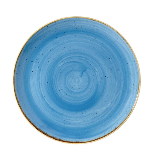 DF765 Churchill Stonecast Cornflower Blue coupe bord 26 cm 12