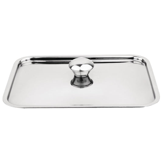 CL189 Olympia deksel voor mini RVS braadpan