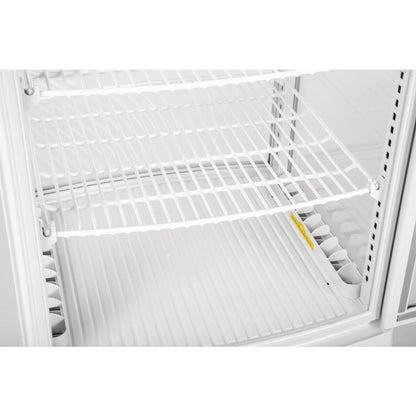 CX576 Polar C-Series Energie-Efficiënte Koelkast Met Gebogen Deur Wit 86Ltr