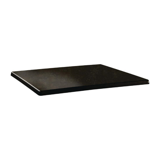 DR941 Topalit Classic Line rechthoekig tafelblad Cyprus metal 110x70cm