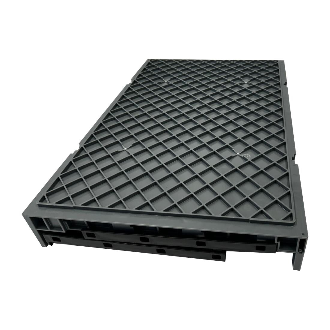 DX997 Vogue Kunststof Opvouwbare Transport Opbergkrat 594X396X353Mm