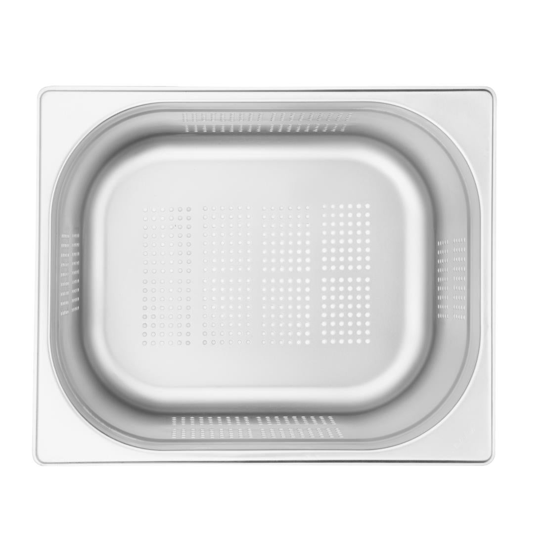 K846 Vogue geperforeerde RVS GN 1/2 bak 150mm