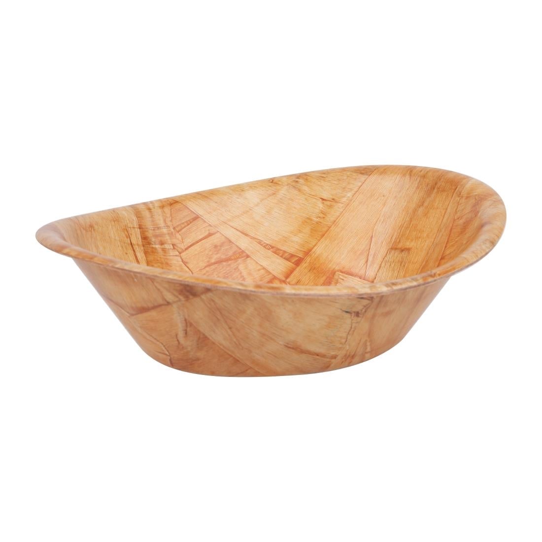 L092 Ovale houten kom klein