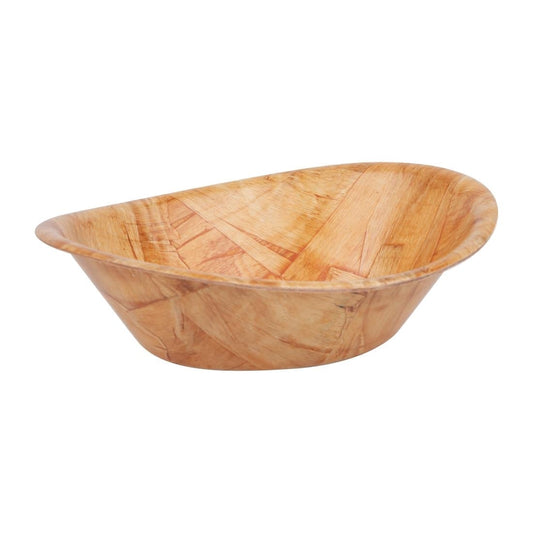 L092 Ovale houten kom klein