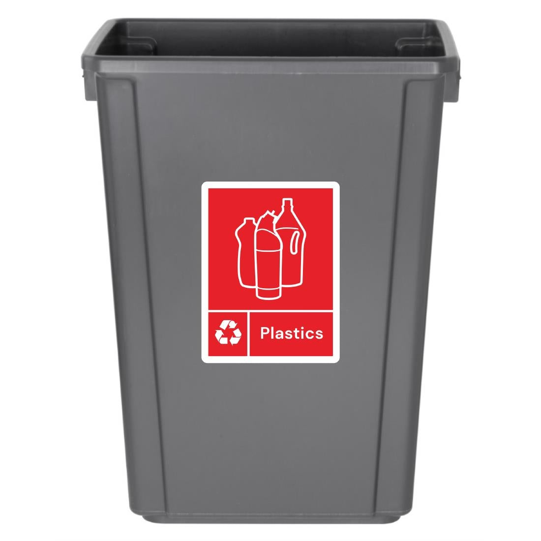 JB492 Jantex Slim Bin Label - Kunststoffen