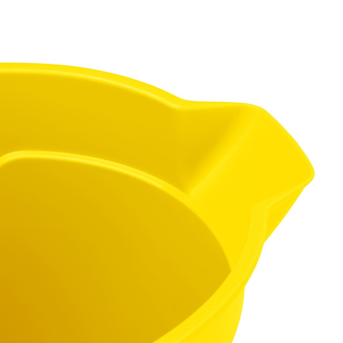 FU834 Jantex Gele Maatemmer Met Schenktuit 10Ltr