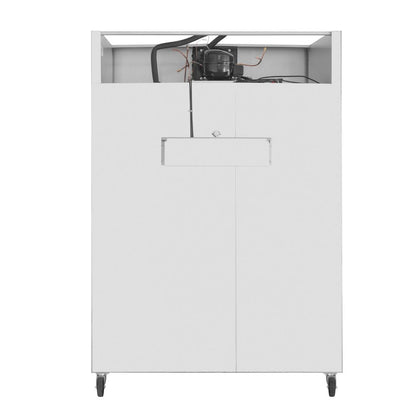 UA052 Polar U-Series Dubbeldeurs Staande Koelkast 1300Ltr