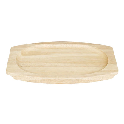 FW979 Olympia Hevea Bord Voor Gietijzer Ovale Sizzler 335X205mm
