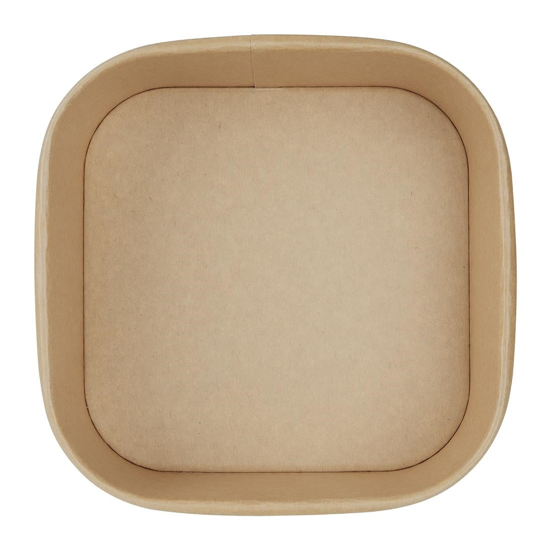 HW017 Fiesta Recycleerbare Vierkante Container Basissen 1200ml (300 stuks)