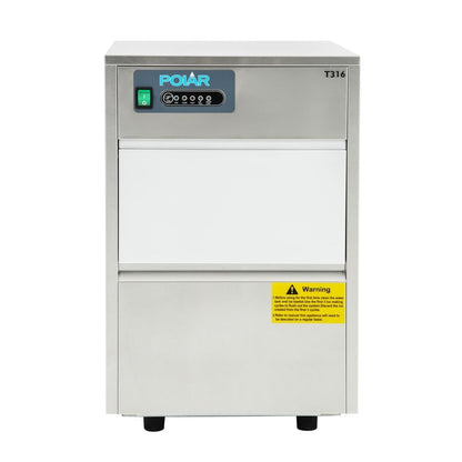 T316 Polar G-serie ijsblokjesmachine 20kg output