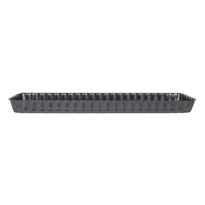 CY117 De Buyer rechthoekige anti-kleef taartvorm met losse bodem 35,6cm