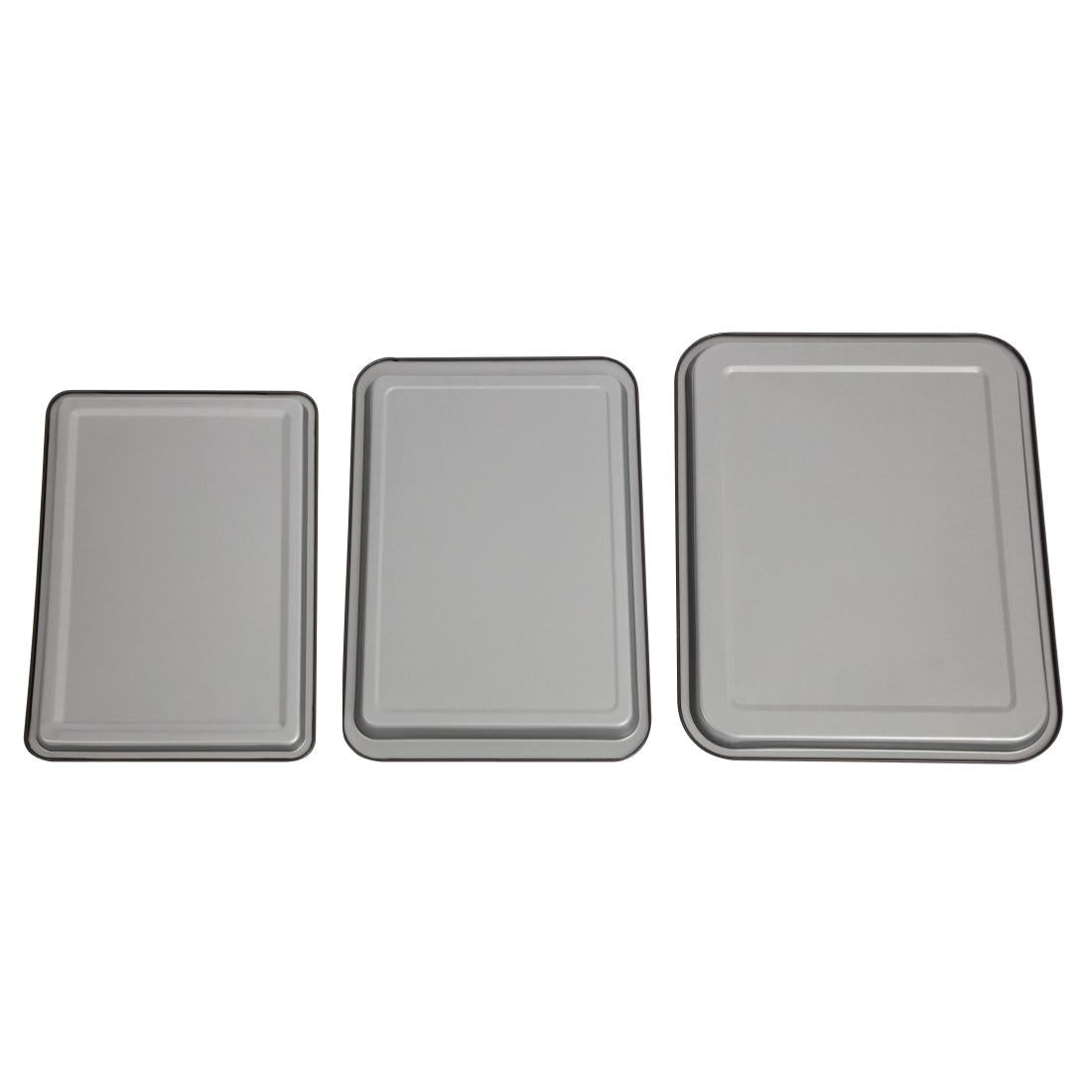 DW097 Nisbets Essentials anti-aanbak bakplaten (3 stuks)