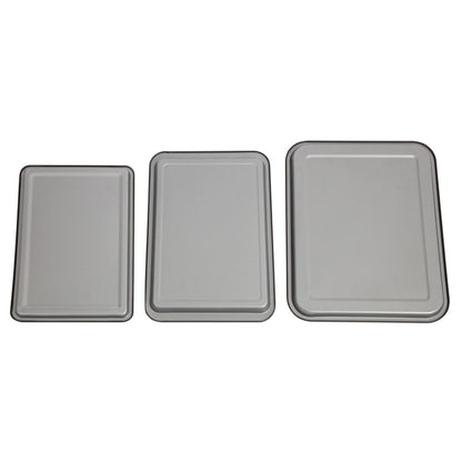 DW097 Nisbets Essentials anti-aanbak bakplaten (3 stuks)