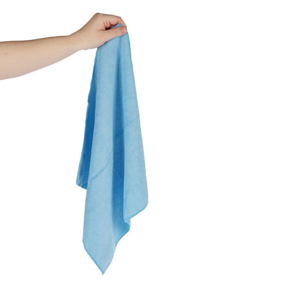 DN839 Jantex microvezeldoeken 40x40cm blauw (5 stuks)