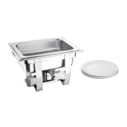 CN607 Olympia Milan chafing dish set GN 1/2