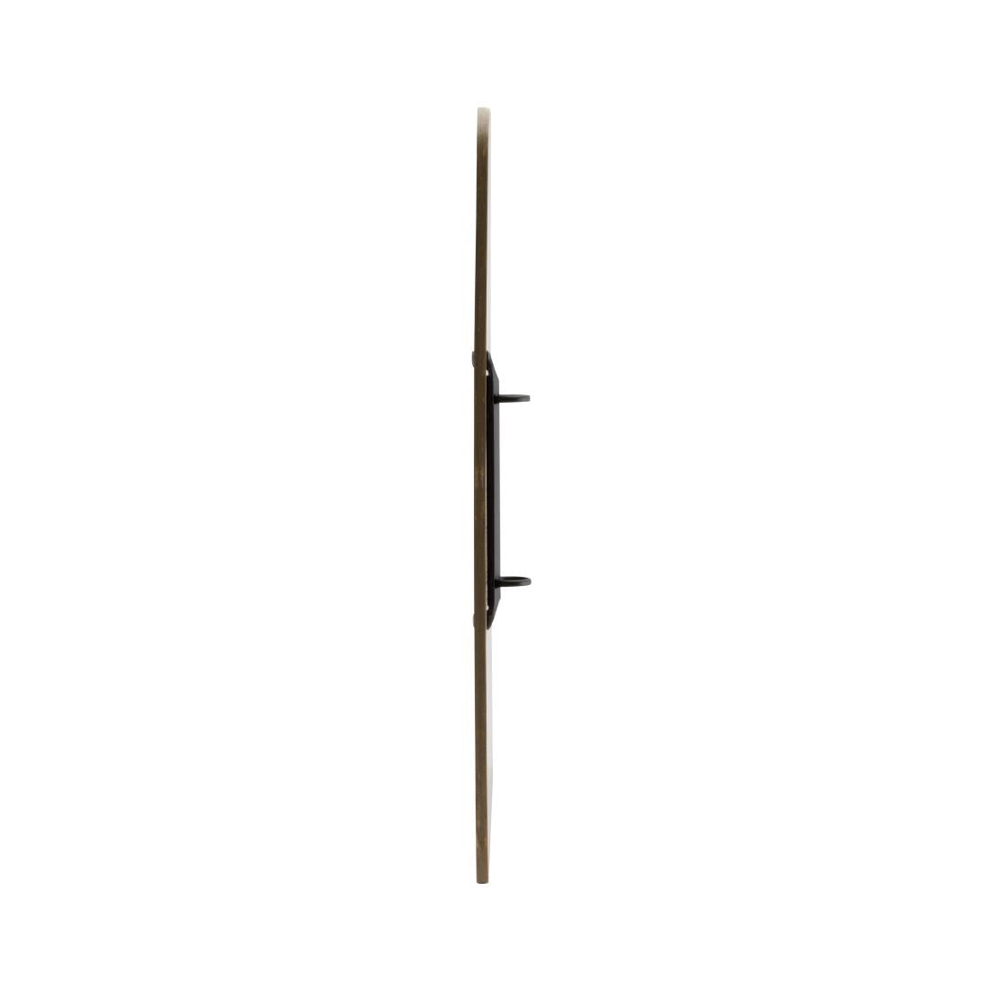 CU930 Securit Walnut range menukaart Snijplank met ringband