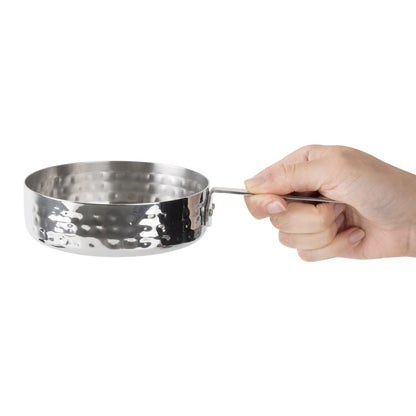 JB194 Olympia Tafelpresentatie Mini Steelpan Gehamerd 125mm