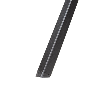 GG706 Bolero vierkante stalen bistro tafel zwart 70cm