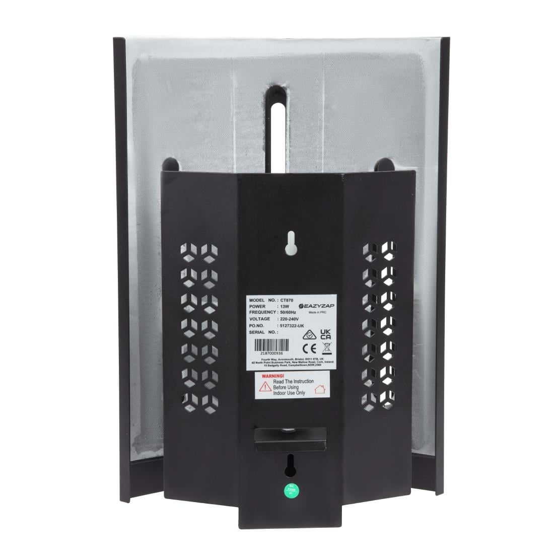 CT870 Eazyzap Fly Killer insectenverdelger met kleefplaat 50m²