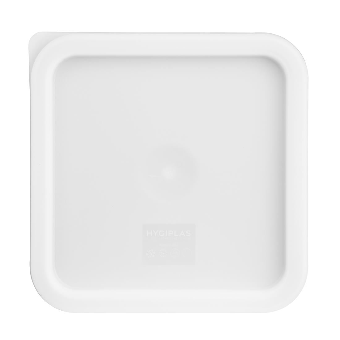 CF050 Hygiplas vierkant deksel wit medium