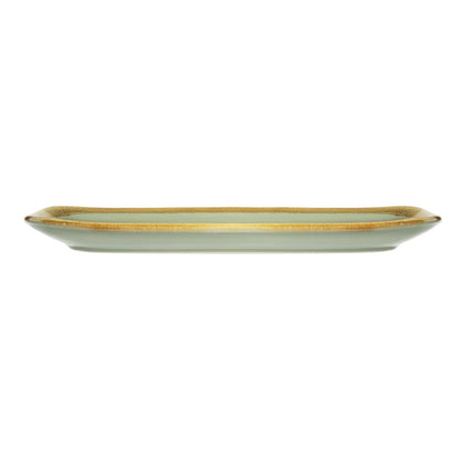 CP955 Olympia Kiln Grote Schalen Mosgroen 33,5cm (4 Stuks)