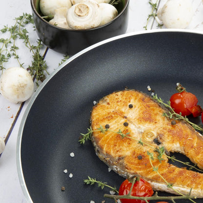 SA691 Vogue Cook Like A Pro 3-Delige Koekenpannen- En Sauteerpannenset Met Antiaanbaklaag