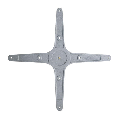 GG660 Bolero tafelpoot geborsteld aluminium